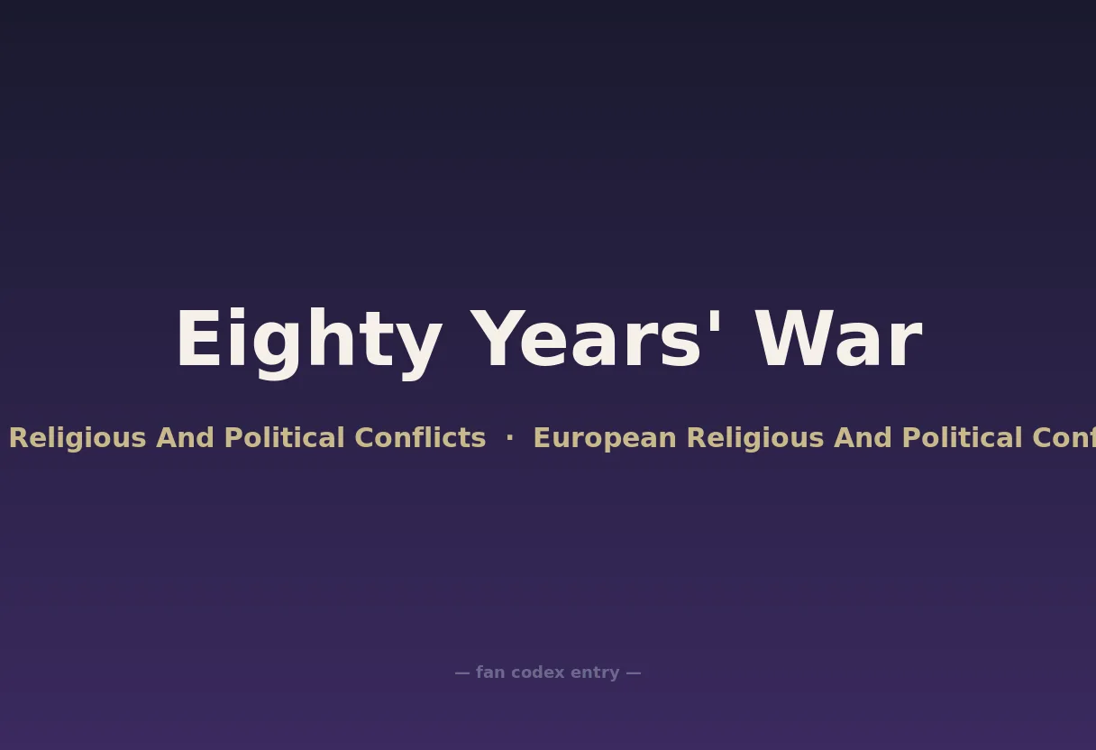 Eighty Years' War