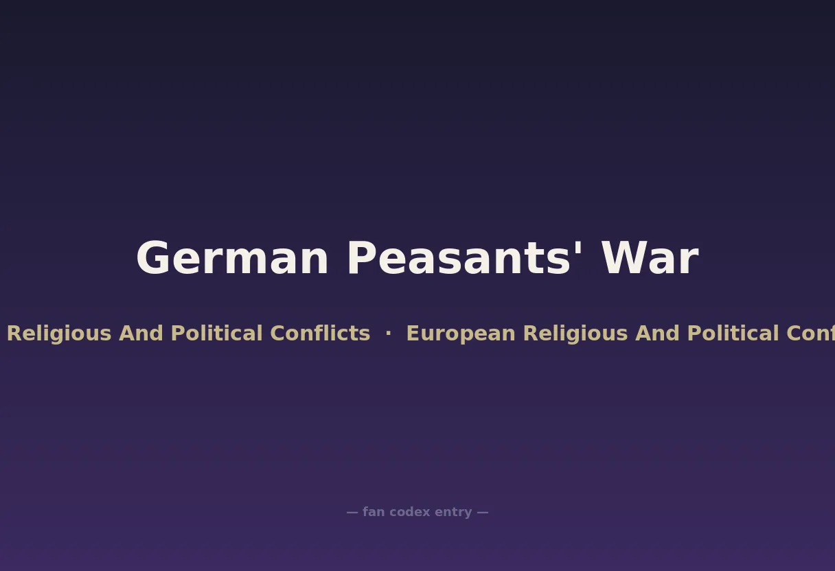 German Peasants' War