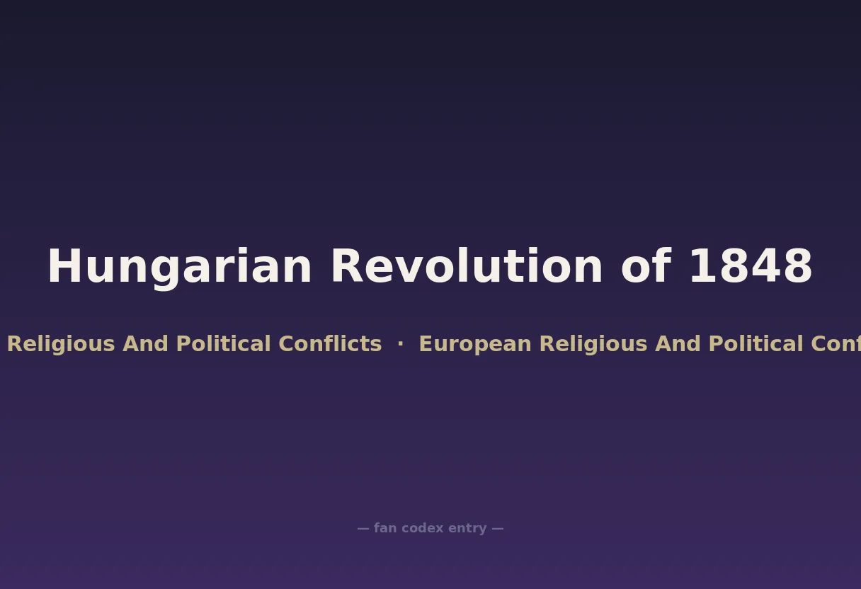 Hungarian Revolution of 1848
