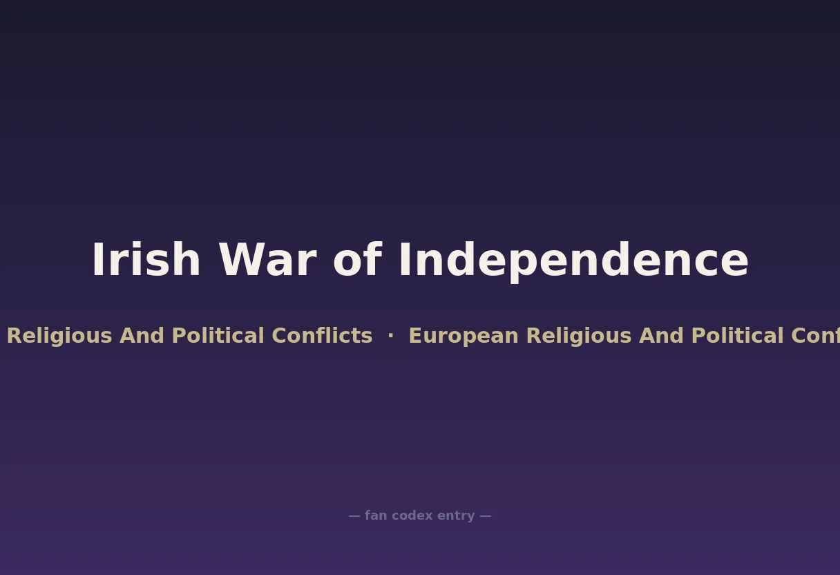 Irish War of Independence